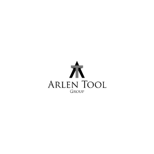 Logo of Arlen Tool Group featuring a stylized "A" above the company name in black text on a white background.