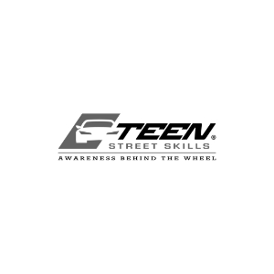 Logo for "Teen Street Skills" with the text "Awareness Behind the Wheel" below a stylized car graphic.